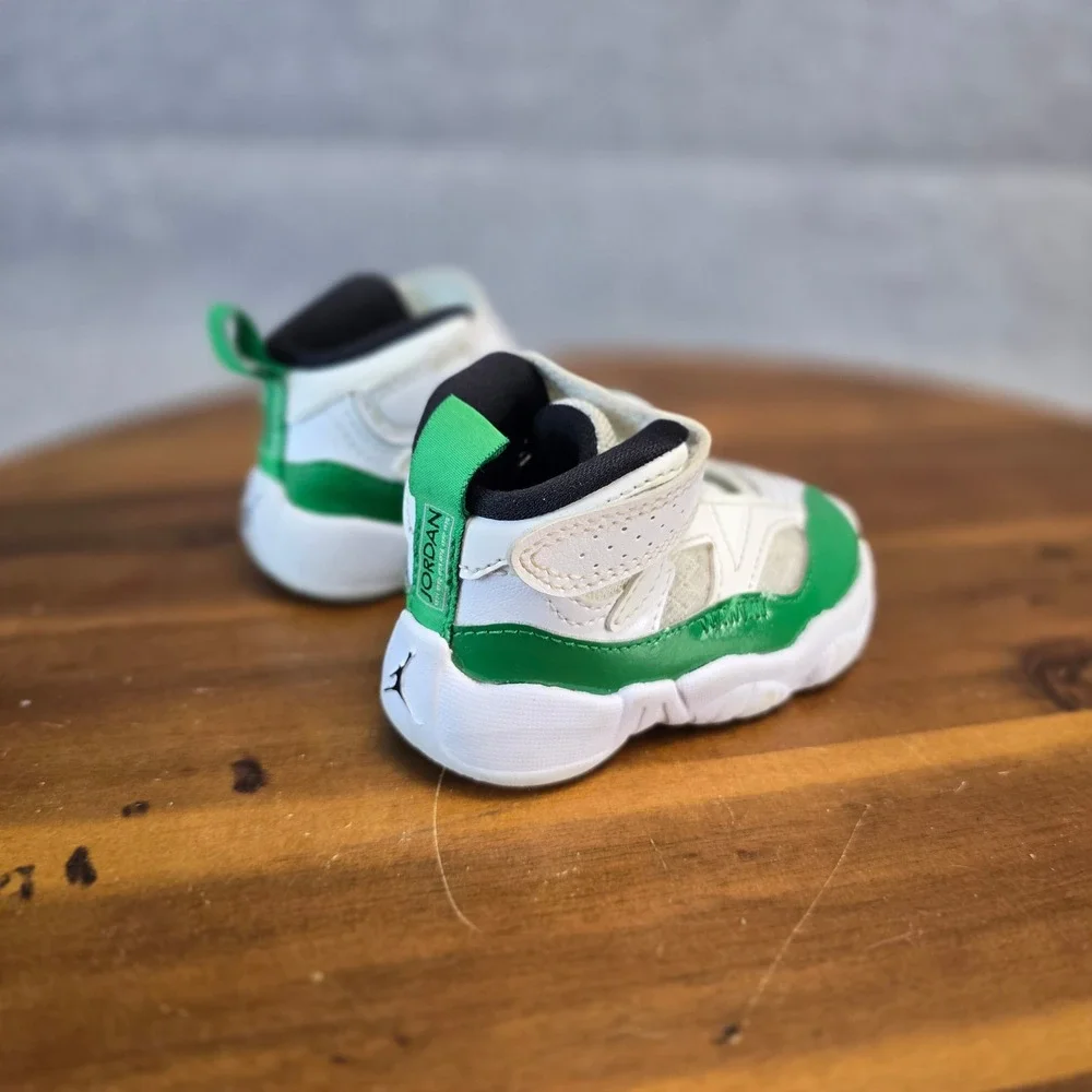 Jordan Jumpman MVP Toddler Lucky Green White DQ8433-130 Size 4C G1